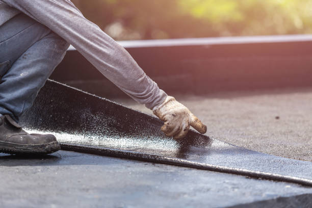 Professional Basement Waterproofing technician working in Maurice, LA